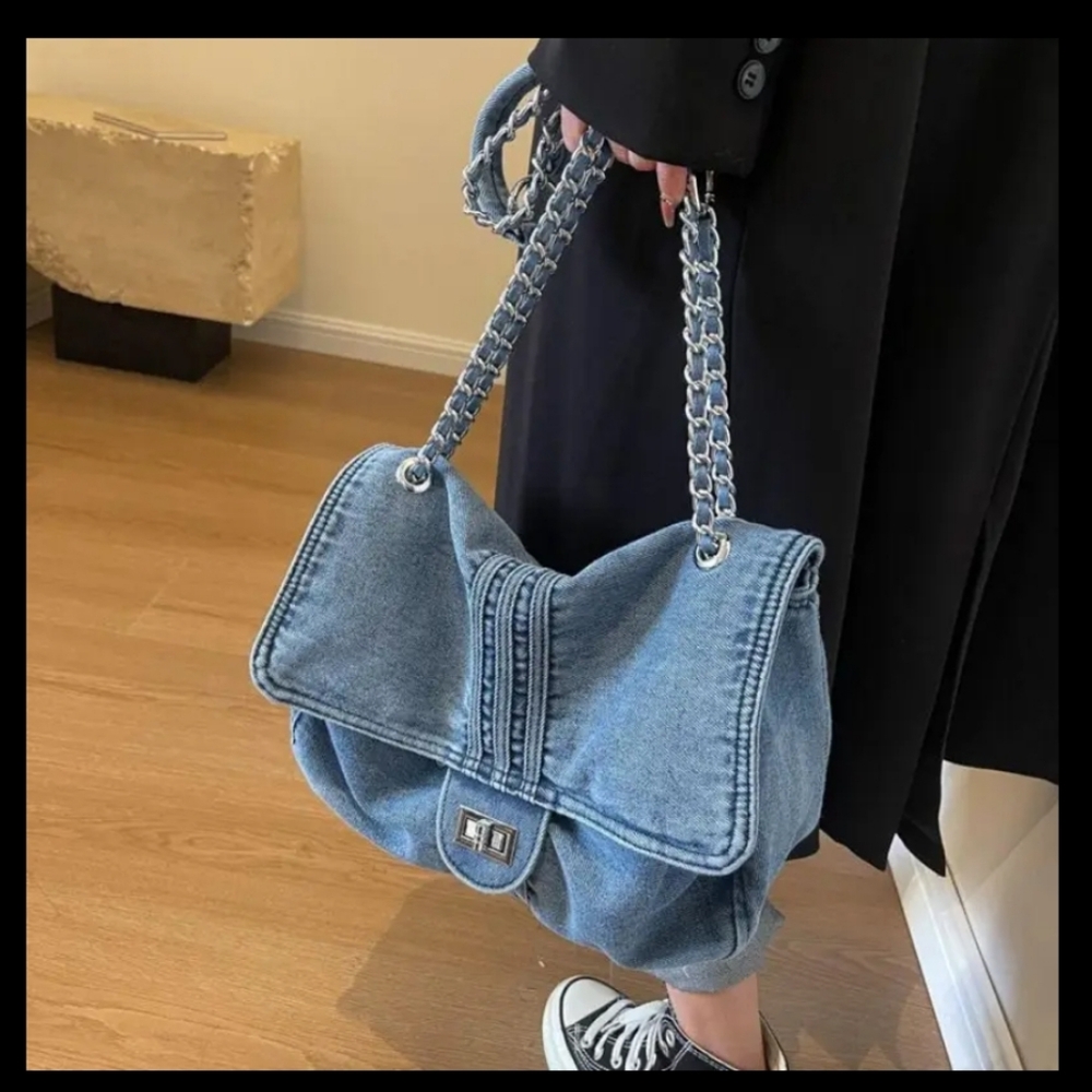 Denim Blue Women's Bag